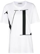 Valentino Vltn Longline T-shirt - White