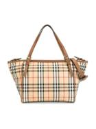 Burberry Kids Horseferry Check Baby Changing Tote Bag, Girl's, Brown