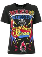 Philipp Plein Special Crystal-embellished T-shirt - Black