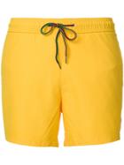 Paul Smith Drawstring Swimming Shorts - Yellow & Orange