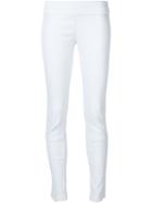 Thomas Wylde Pistol Leggings, Women's, Size: M, White, Lamb Skin