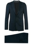Z Zegna Formal Two-piece Suit, Men's, Size: 52, Blue, Cupro/mohair/wool