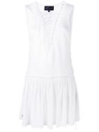 Philipp Plein - Algon Mini Dress - Women - Polyester/spandex/elastane/acetate/viscose - S, White, Polyester/spandex/elastane/acetate/viscose