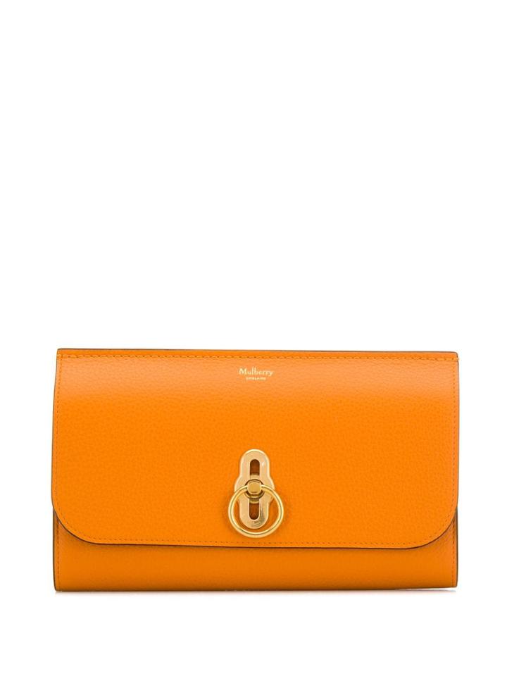 Mulberry Amberley Long Wallet - Orange
