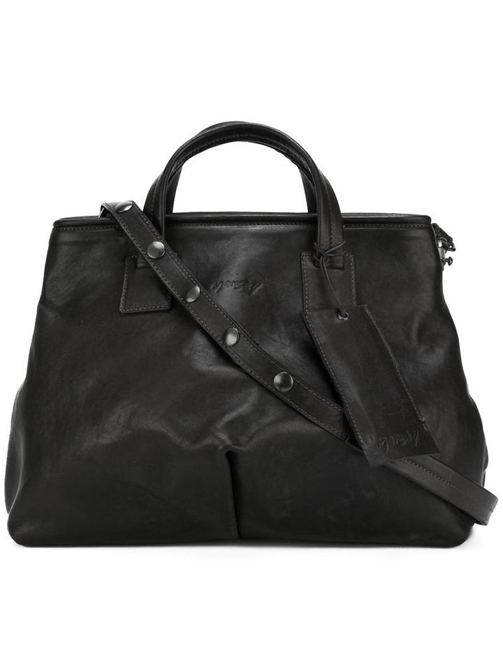 Marsèll Logo Embossed Shoulder Bag, Women's, Brown