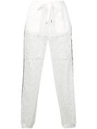 Ermanno Ermanno Lace Trousers - White