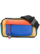 Moncler Colour-block Belt Bag - Blue