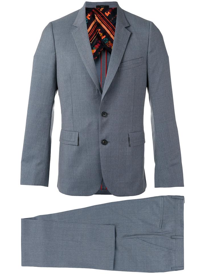 Paul Smith London Two-piece Suit, Men's, Size: 40, Grey, Wool/viscose