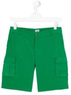Armani Junior Cargo Shorts - Green