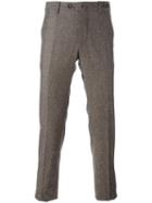 Pt01 Slim-fit Tailored Trousers, Men's, Size: 50, Grey, Virgin Wool