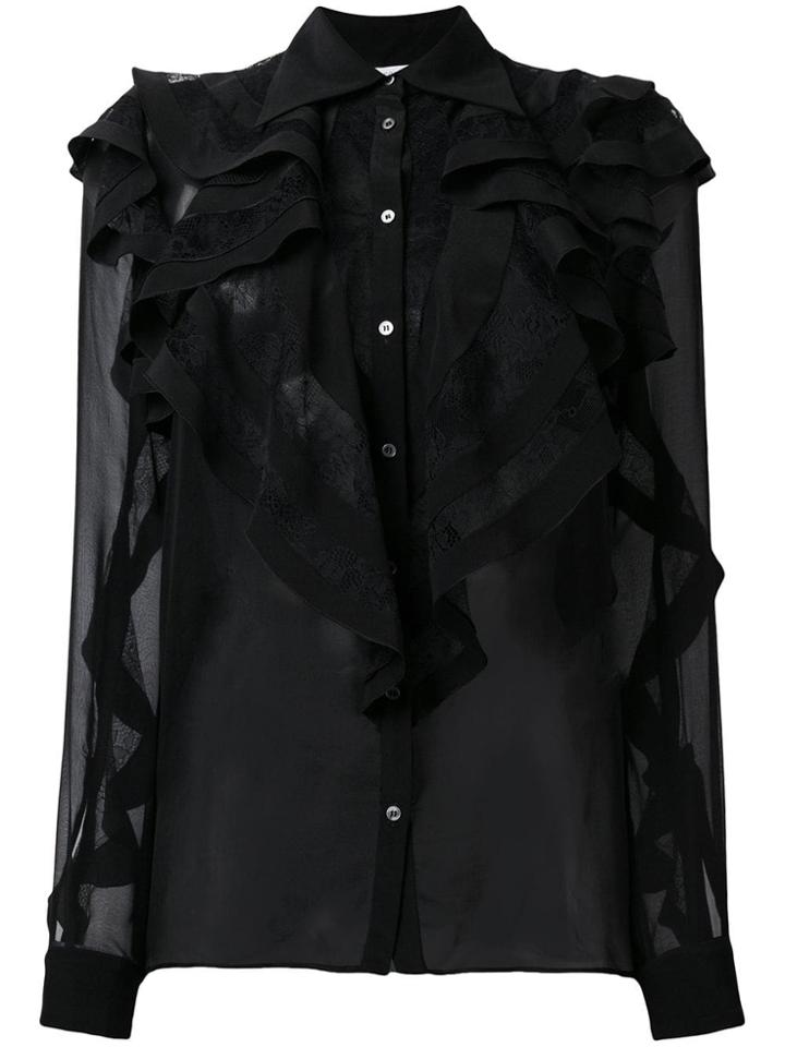 Faith Connexion Lace Blouse - Black