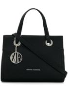 Armani Exchange Logo Medallion Mini Bag - Black