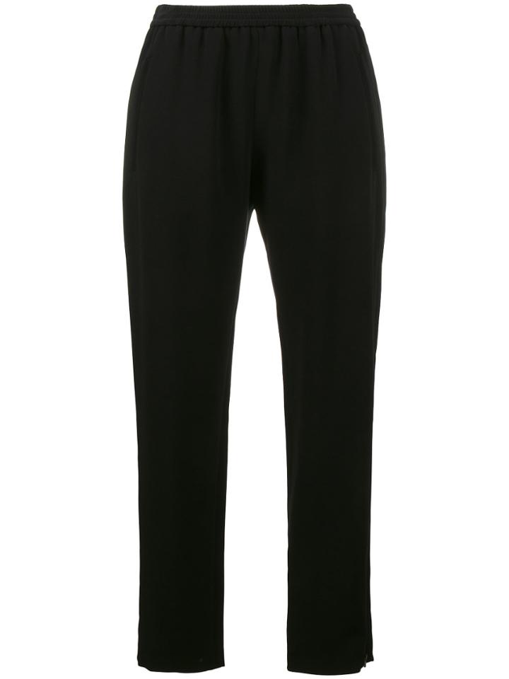 Stella Mccartney Tamara Cropped Trousers - Black