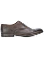 Premiata Punch Holes Oxford Shoes - Brown