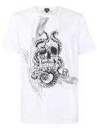 Just Cavalli Skull T-shirt - White