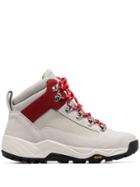 Diemme Grey Cortina Lace-up Suede Boots