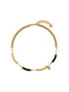 Versace Braided Medusa Necklace - Gold