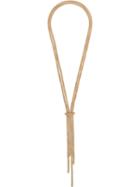 Rosantica Gathered Chain Necklace - Gold