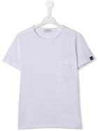 Paolo Pecora Kids Teen Patch Pocket T-shirt - White