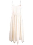 Semicouture Giada Avorio Dress - Neutrals