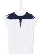 Marcelo Burlon County Of Milan Kids 'wings' T-shirt, Boy's, Size: 12 Yrs, White