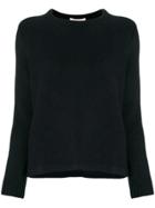 Stephan Schneider Ribbed Crew Neck Jumper - Blue