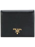 Prada Classic Logo Wallet - Black