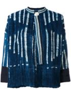 Forte Forte - Striped Denim Jacket - Women - Cotton - 3, Women's, Blue, Cotton