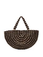Rixo Bruna Beaded Tote Bag - Brown