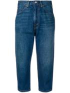 Levi's Vintage Clothing High Rise Cropped Jeans - Blue