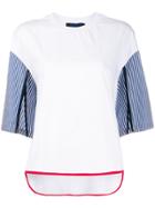 Sjyp Shirts Sleeves Tee - White