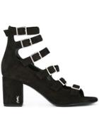 Saint Laurent Babies 90 Multi-strap Pumps - Black