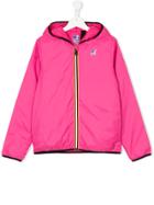 K Way Kids Claudette Windbreaker - Pink & Purple