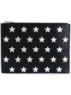 Saint Laurent Rider California Zipped Pouch, Men's, Black, Leather