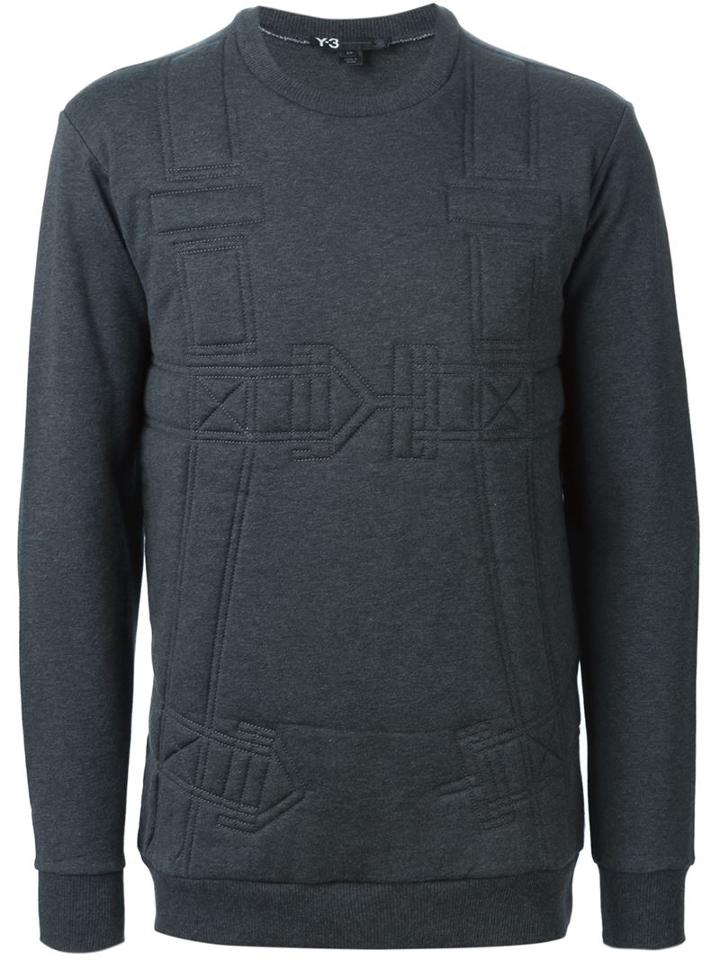 Y-3 Quilted Detail Sweatshirt