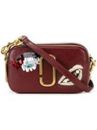 Marc Jacobs Vintage Collage Snapshot Crossbody Bag, Women's, Red, Leather/metal/plastic/polyester