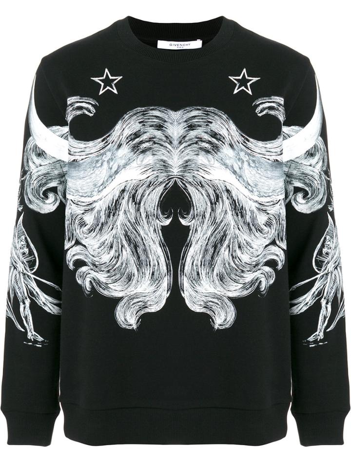 Givenchy Printed Sweatshirt - Black
