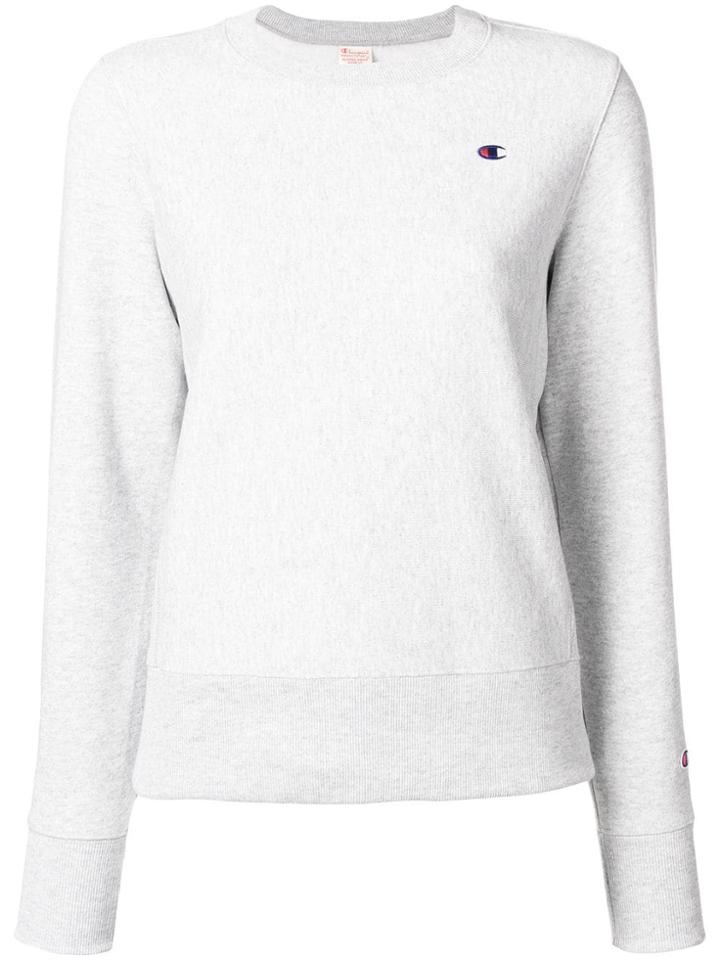Champion Round Neck Jumper - Grey