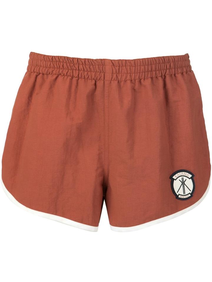 Katama 'braden' Swim Shorts - Red