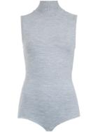 Nk Turtle Neck Tricot Body - Grey