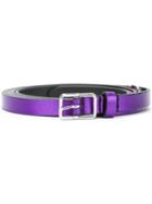 Dsquared2 Two-tone Belt, Men's, Size: 90, Pink/purple, Leather