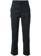 Scanlan Theodore Slim Bootcut Pants, Women's, Size: 8, Grey, Viscose