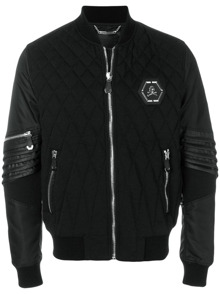 Philipp Plein Chomai Bomber Jacket - Black
