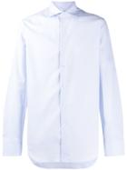 Canali Classic Long-sleeved Shirt - Blue