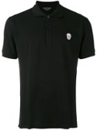 Alexander Mcqueen - Skull Polo Shirt - Men - Cotton/polyester/viscose/copper - Xs, Black, Cotton/polyester/viscose/copper