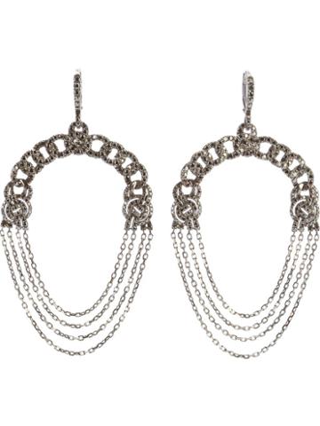 Garrard Diamond Chain Earrings