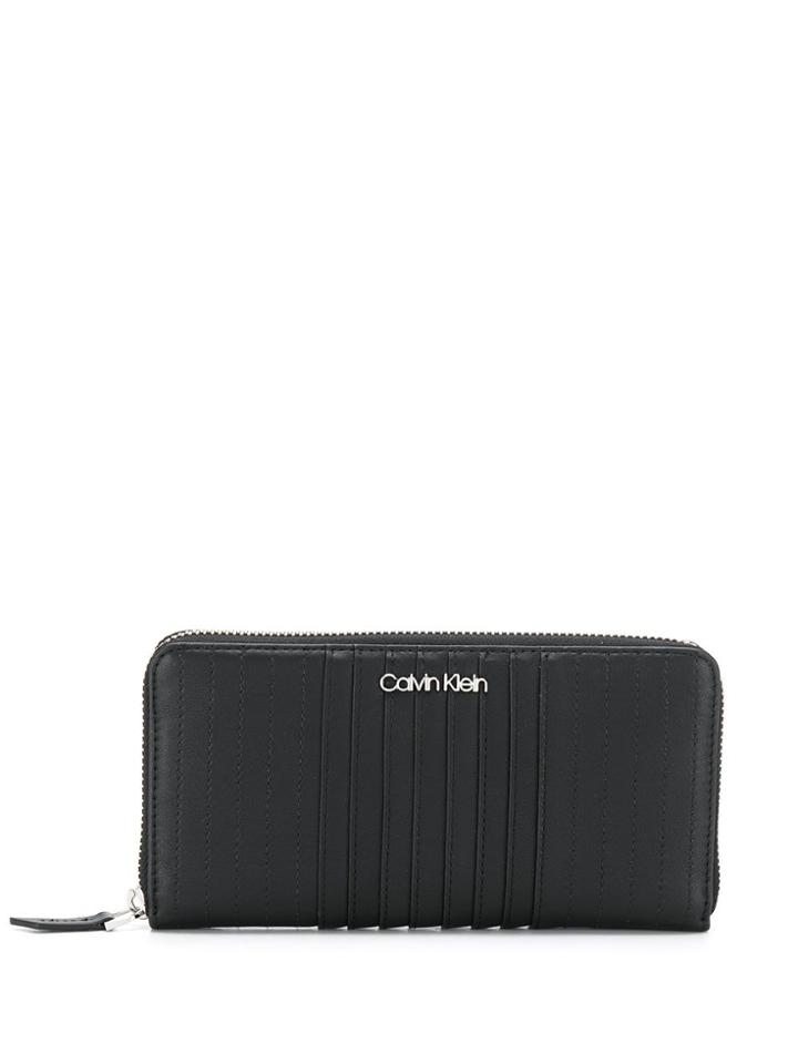Calvin Klein Zip-around Wallet - Black