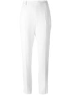 La Perla 'leisuring' Suit Trousers, Women's, Size: 42, White, Acetate/silk/viscose