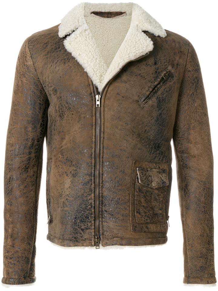 Salvatore Santoro Ruggine Jacket - Brown