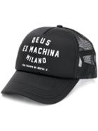Deus Ex Machina Contrast Logo Baseball Cap - Black